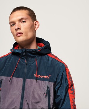 Superdry Offshore Cagoule Férfi Kabát Szürke | JVFXU6792